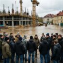 Строительство в Остраве на территории, подверженной паводкам, вызвало протесты