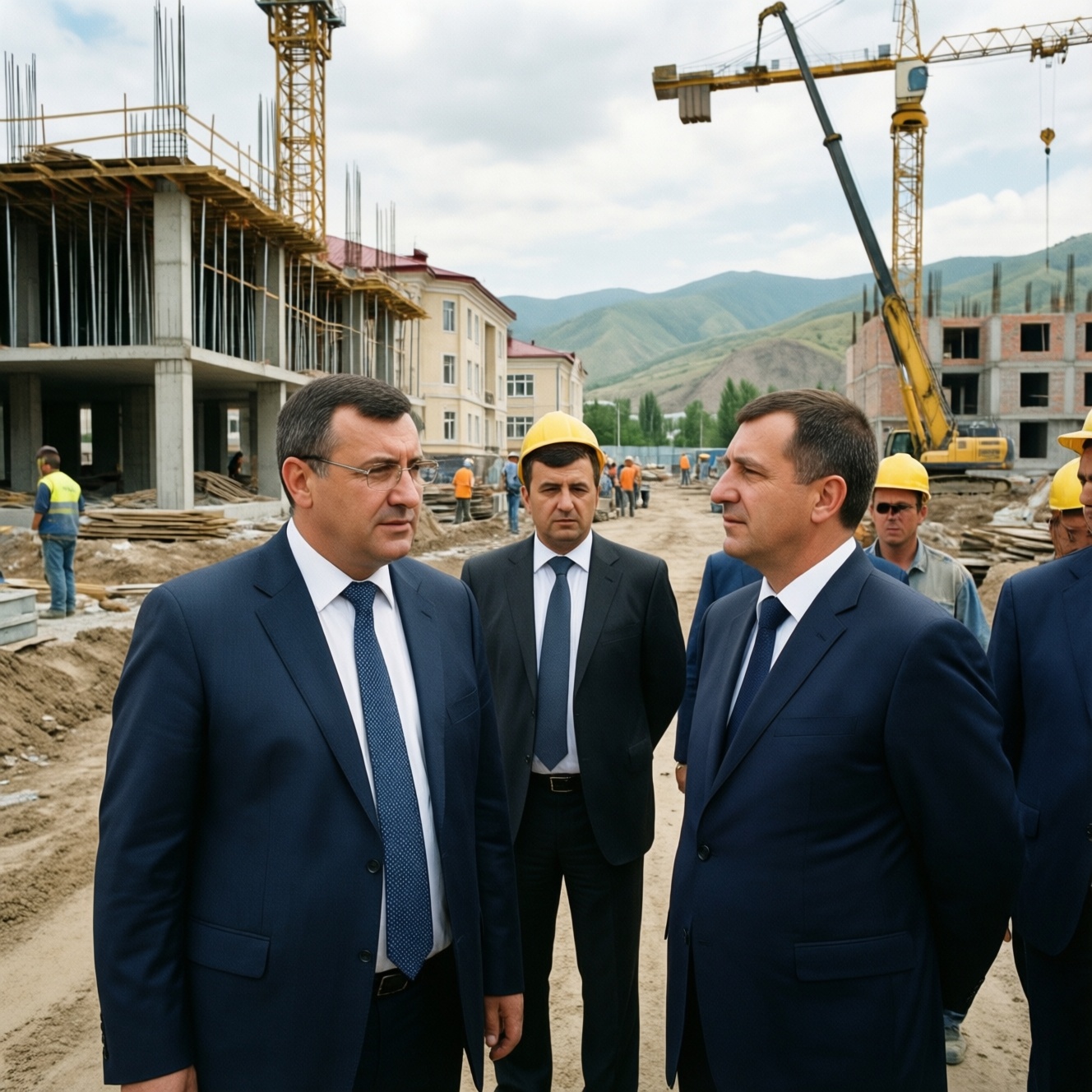 Аким СКО осмотрел стройки Петропавловска: какие объекты готовят к открытию
